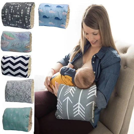Baby Cotton Nursing Arm Pillow | Breastfeeding Washable Pillow | 