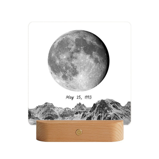 Moon Gift | On The Day Of Birth Moon | Decoration Gift